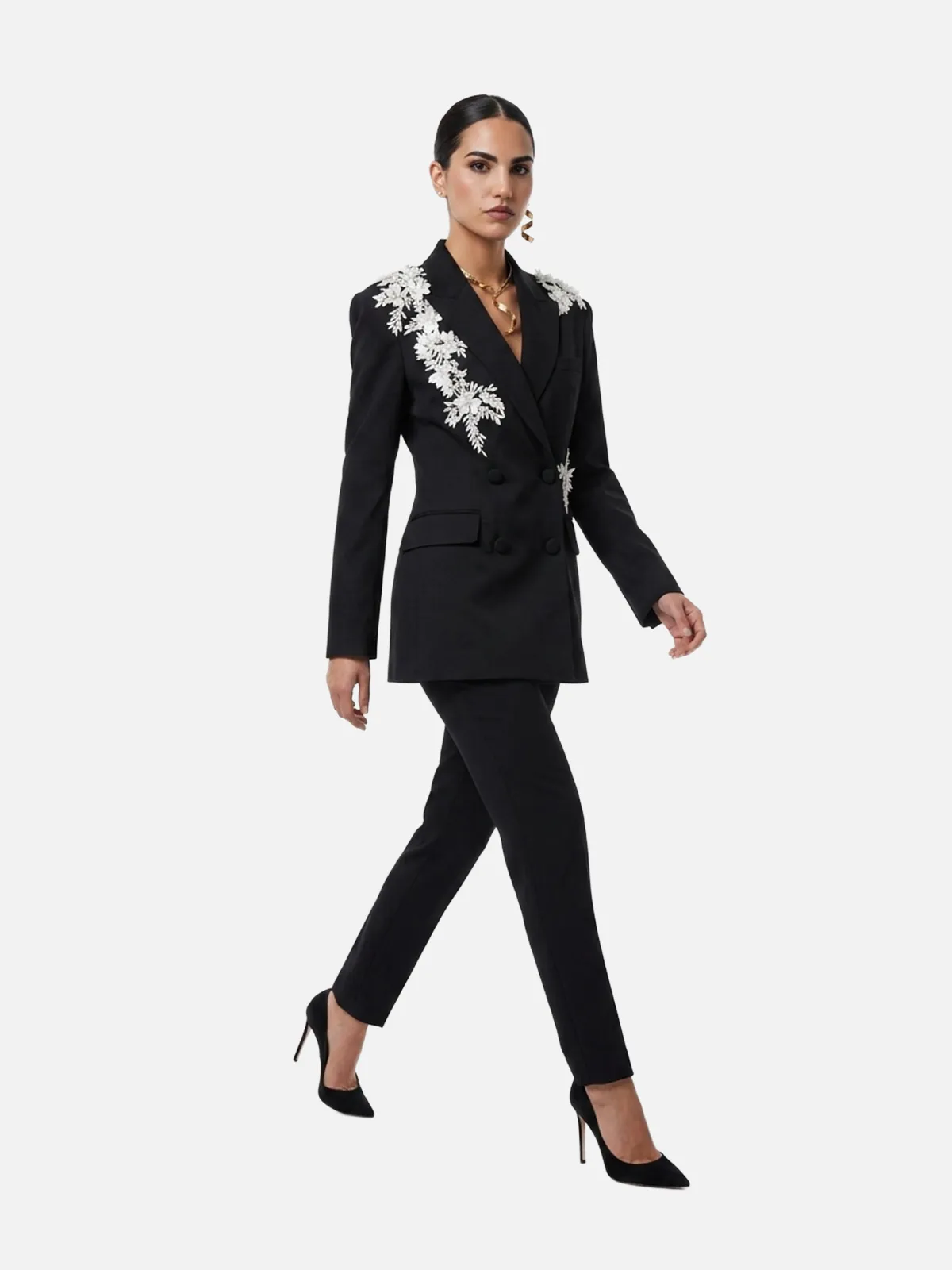 Balloon Sleeve Blouse - Neck Square - Image 4