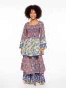 Boho Summer Dress - Printed Cotton
