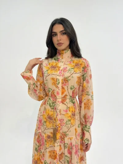 Floral Tailored Dress - Spring/Summer Collection