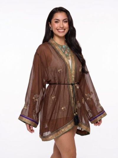 Cardigan Embroidered – Nomadé