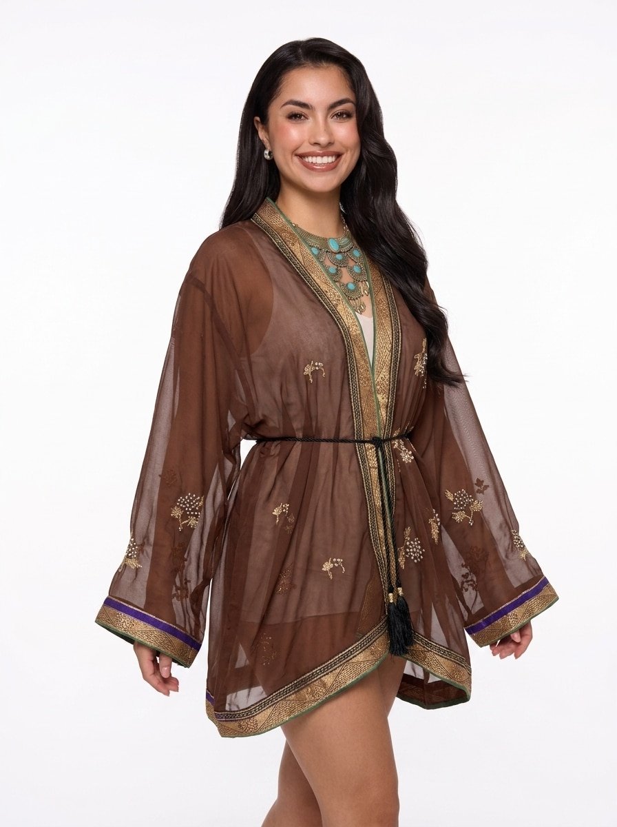 Cardigan Embroidered – Nomadé