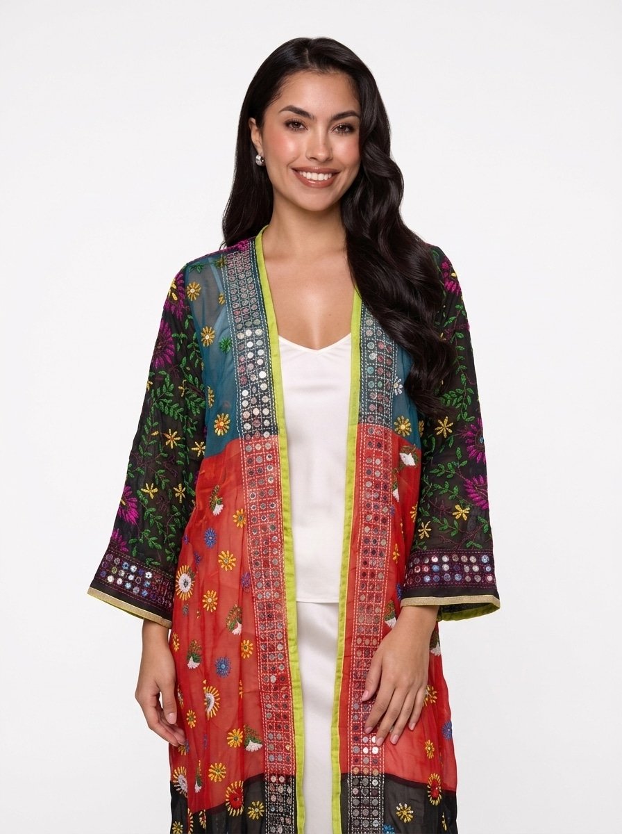 Cardigan Embroidered – Nomadé
